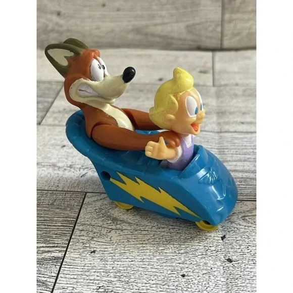 VTG Warner Bros 1993 McDonald's ANIMANIACS TINY TOONS Happy Meal Toys Lot Of 3 - Picture 7 of 11